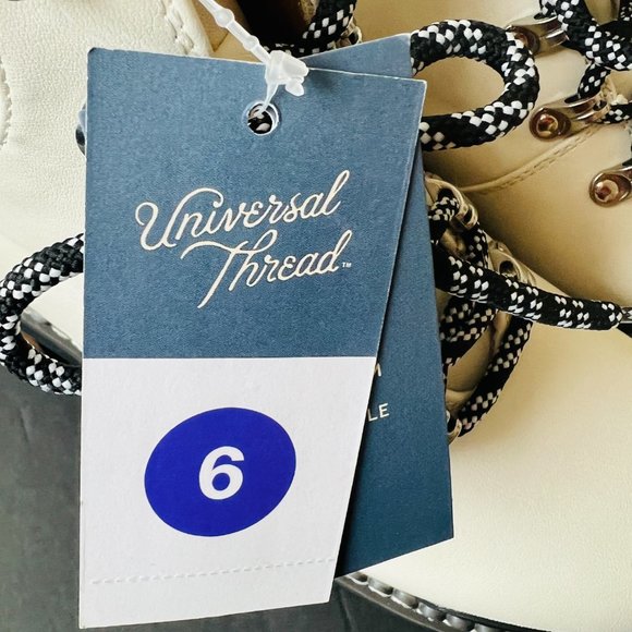 UNIVERSAL THREAD Women's "Kira" Lace-Up Hiker Boots NWT Size 6 - Picture 8 of 12